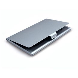 Business Card Files Wholesale Business Name Credit Id Card Holder Metal Aluminium Box Er Case Sier New Drop Delivery Office School Busi Dhpbq