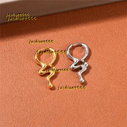 Stud Ins French Niche Design Stud Irregular Earrings Vintage Style Delicate Cold High Fashion All-Match Jewellery Accessories Earrings Jewellery Gift Stores 2024