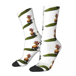 Men's Socks Chicken Joe Surfing Harajuku Super Soft Stockings All Season Long Accessories For Man Woman Gifts