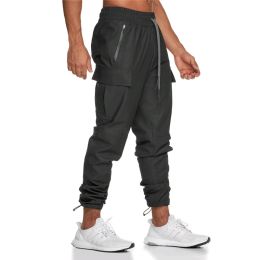 Products New Men Joggers Brand Male Trousers Casual Pants Sweatpants Jogging Pants Waterproof Casual Gym Fiess Workout Sweatpants