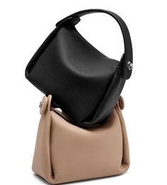 Luxury Genuine Leather Purse Women Designer Crossbody Lady Small Totes Bag Baguette Bag Luxury Magnetic Snap Clutch Bag Purses Handbags Wallet
