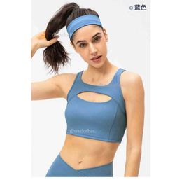 Designers Lulu Lemen Scuba Womens Yoga Underwear Luluemon Everlux Front Cut-Out Train Bra Classic Sports Yoga Sports Top Lululemen Womens Everlux Breathable 554