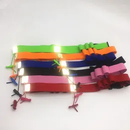 Waist Support Running Number Belt With Elastic Gel Loop And Reflective Stripe For Runner Cyclists Triathletes 69HD