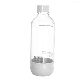 Water Bottles 1 Pc Of White 1L Soda Sparkling Bottle Pressure-Resistant Compatible With Machine