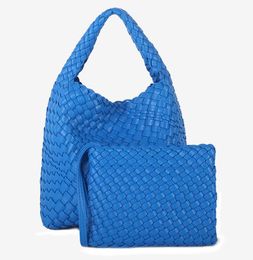 Woven Tote High Designer Hand Bag Quality Soft Bag Women Shoulder Hobo Bag Large Capacity Solid Color Fahion Handbag Crossbod 54 bag