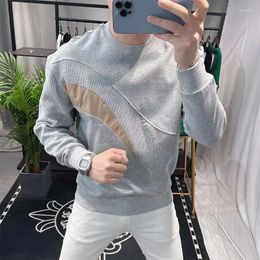 Men's T Shirts Male Clothes White For Men Sweatshirts Tops Graphic Round Neck Polyester Xl Size S With Harajuku Fashion