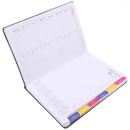English Agenda Book Notepad Wear-resistant Notebook Notebooks Delicate Daily Planner Paper Schedule Office Supply Student