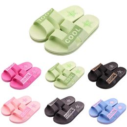 Men Women Slippers Summer Slides Sandals Summer Black Pink Coffee Blue Coast Bathroom Mens Antiskid Slipper Sandal 36-45