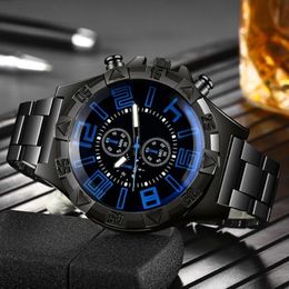 Men's Luminous Quartz Watch Fashion Casual Women's Sport Blu-ray Steel Band Wrist Couple Accessories Wristwatches217K