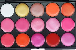 Lip Gloss Wholesale 96pcs 15 Colors Lipgloss Palette Neutral Colour Trendy Contour Kit Makeup Lipstick Concealer Camouflage Pigment