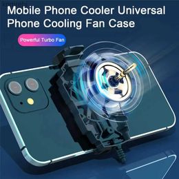 Other Cell Phone Accessories Easy to Carry Useful Rapid Refrigeration Phone Back Radiator DC 5V Phone Radiator Fan Quiet Mobile Phone Supplies 240222