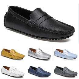 new fashion classic daily breathable spring, autumn, and summer shoes men's shoes low top shoes business soft sole covering shoes flat sole men's cloth shoes-7