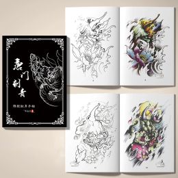 Dryers 70 Pages Selected Tattoo Book for Body Art Manuscript Full Cover Innovation Design Tattoo Stencils Design Book Supplies