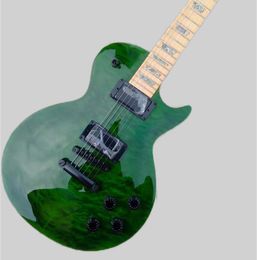 Maple top 6 string electric guitar, fingerboard board, we can customize according to need 369