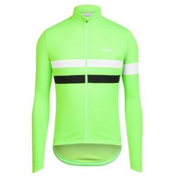 rapha team Cycling jersey 2020 summer cycling clothing Men long Sleeves Gym Clothing breathable QuickDry racing bike sportswear9885344