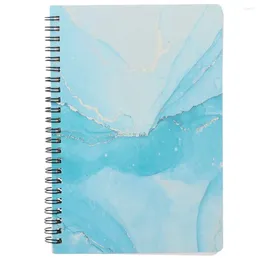 Lined Pages Spiral Notebook Durable Marble A5 Thick Paper Journal Notebooks