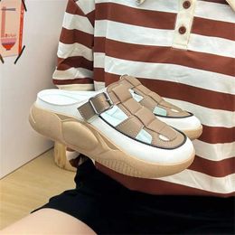 Slippers 35-36 Without Heel Ladies 2024 Summer Tecnologia Shoes Sandals For Women Sneakers Sport Universal Brand