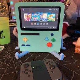 Stands Switch Game Console Bracket Cute Cartoon Multicolor Silicone Material Handheld Game Console Screen Support Frame NS Stands