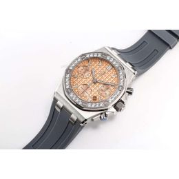 men Aps Womens luxury diamondencrusted watch designer diamond watch ap chronograph watches menwatch P8O6 superclone swiss auto mechanical movement uh Q3E1