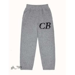 Cole Buxton Knitted Pants CB Woven Knit Trousers Sweatpants Men's Sweat Fleece Warm Women Joggers Overalls Mens Streetwear Sportswear Pant Loose Design222s 74