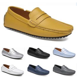 Новые модные дышащие классические мужские модельные туфли на плоской подошве с низким верхом и мягкой подошвой для весны, осени и лета 573