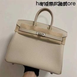 Designer 2024 Bag Family Women's Togo Semi-handmade Wax Line Quality Single-shoulder Messenger