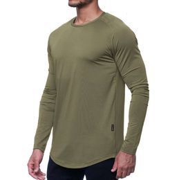lu Men Yoga Outfit Sports Long Sleeve T-shirt Style Tight Training Fitness Clothes Elastic Quick Dry Wear T-03