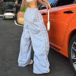 Pants Y2K Women Cargo Pants Pants Streetwear Oversized Sweatpants Korean Harajuku Casual Wide Leg Trousers Hiphop Loose Jogger Clothes