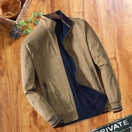 Men's Jackets Men Baseball Pilot Bomber Pure Cotton Jacket Windbreaker Double-sided Wear Hip Hop Streetwear Coat Mult-color