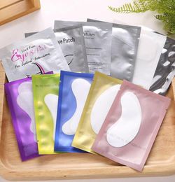 Eyelash Eye Gel Paper Patch Lashes Extensions Under Eye Mask Tips Sticker Makeup Tools Hydrogel Moisture Eye Patches Gel Pads6070057