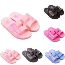 Slippers Summer Slides Sandals Summer Black Pink Coffee Green Blue Coast Bathroom men Antiskid Slipper Sandal 36-45
