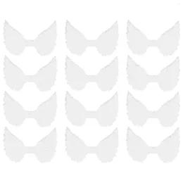 Storage Bottles 50pcs Decorative Angel Wing Patch Hair Clip Clothes Applique Costume Accessory