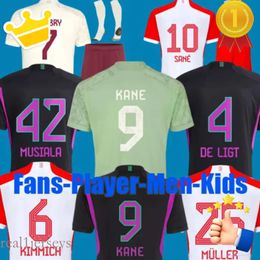 23 24 Soccer Jersey KANE 2023 2024 Football Shirt SANE GORETZKA GNABRY Camisa De Futebol Men Kids Kits KIMMICH Fans Player Munich JOAO CANCELO Neuer 20 20