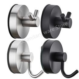 1/2/4pcs High Quality Hooks Strong Self Adhesive Door Wall Hangers Hooks Suction Heavy Load Rack Cup Sucker For Kitchen Bathroom 240220