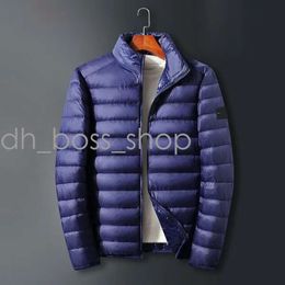 Designer Fashion Down Jacket Parka New Men's Stylist Winter Coat Jacket Outdoor Tactical Warm Cardigan Down Coat Men's Pile Thickened Stone Rose 728