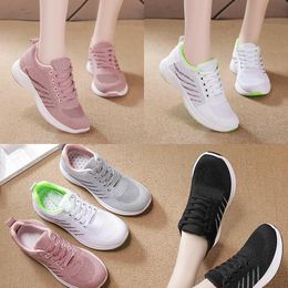 White Flat Soft Running Black Shoes Grey Pink Green Lifestyle Shock Absorption Designer Fashion Outdoor House Famous Soft Trainer Sneakers Trainers Sports002