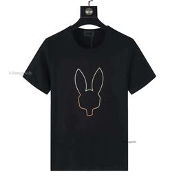Psychos Bunnys Rabbits Summer Casual T Shirt Mens Womens Skeleton Rabbit 2024 New Design Multi Style Men Tshirt Fashion Designer T-Shirt Couple Short Sleeve 212