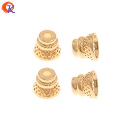 Back Cordial Design 100pcs 7*8mm Jewellery Accessories/connectors/hand Made/earring Findings/copper/caps Shape/charms/diy Making
