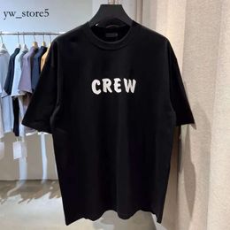 Balencigaly Frankreich Paris Mode T-Shirts aus Baumwollmischung mit Buchstabendruck für Herren und Damen, grafische Ärmel, 2B-Kleidung, lässige Designer-Trendmarke, Balencaigaly, Rundhalsausschnitt 459