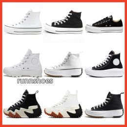 Designer luxury canvas shoes men women thick bottom platform casual shoes Classic black and white high top low top comfortable sneakers eur 36-44 3qwef