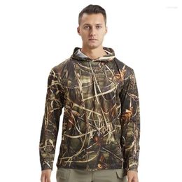 Men's Hoodies Spring Summer Men Hoodie Long Sleeve Quick Dry T-shirts Military Training Outdoor Tactical Sweatshirts Tops