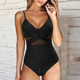 Women's Swimwear One Piece Swimsuit 2023 Women Sexy Swimwear Female Solid Push Up Brazilian Summer Bodysuit Swimming Suits Bathing Suit Monokini T240222