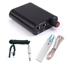 Guns Professional Tattoo Power Supply Hine Digital Led Display with Foot Pedal and Clip Cord Aluminum Adjustable Voltage