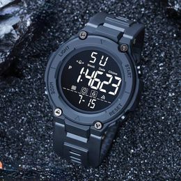 Wristwatches Sport Military Digital Men Watch Waterproof Electronic Countdown Mens Outdoors Clock Reloj Hombre