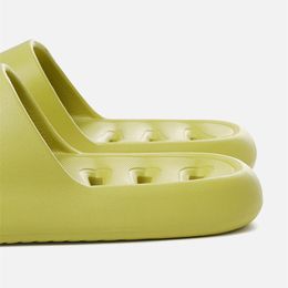 Shower Slippers for MenBathroom Sandals Yellow and Women Summer Home Indoor Water Leakage Anti Slip Household E