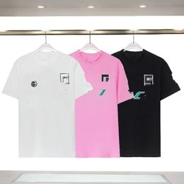 high-quality 24 Summer New Black and White Pink S-XXL The new fashion T-shirt is customized for the European version. Classic patterns showcase high-end elegance.