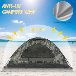 Tents And Shelters Ultralight Camping Tent Single Layer Portable Beach Anti-UV Coating UPF 30 For Outdoor Fishing