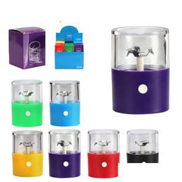 Herb Grinder Electric Herb Grinder Usb Charge Smart Portable Drop Delivery Home Garden Household Sundries Smoking Accessories Dhqhc