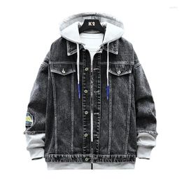 Men's Jackets Arrival Fashion Brand Loose Denim Coat Extra Large Autumn Winter Casual Plus Size MLXL2XL3XL4XL5XL6XL7XL8XL