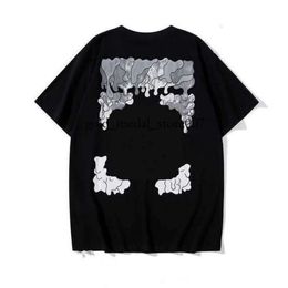 Off T-shirts Designer Tshirts Men T Shirts Mens Tee Shirt Man 2023 Fashion Luxurys Offes Compagnie Shirts Women Tees Tops Street Graffiti Sweatshirt Offs White 810